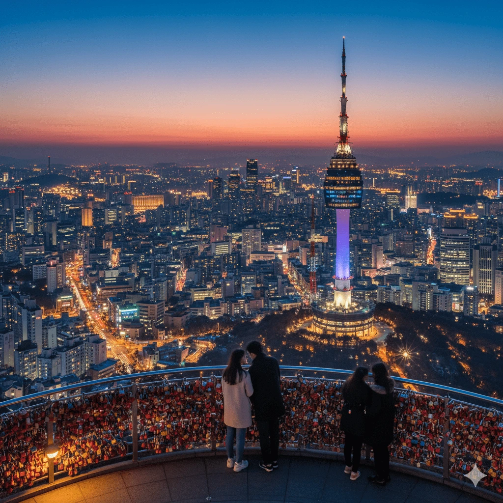 Paket Tour CRAZY SALE KOREA 5D 2026 Ski Resort/Eunpyeong Hanok Village,Nami Island,Starfield Library, Making Kimbap,Hanbok Wearing, Namsan Seoul Tower