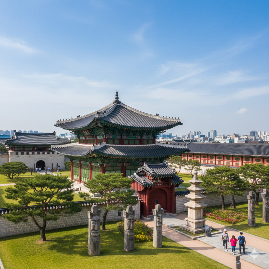 Paket Tour CRAZY SALE KOREA 5D 2026 Ski Resort/Eunpyeong Hanok Village,Nami Island,Starfield Library, Making Kimbap,Hanbok Wearing, Namsan Seoul Tower