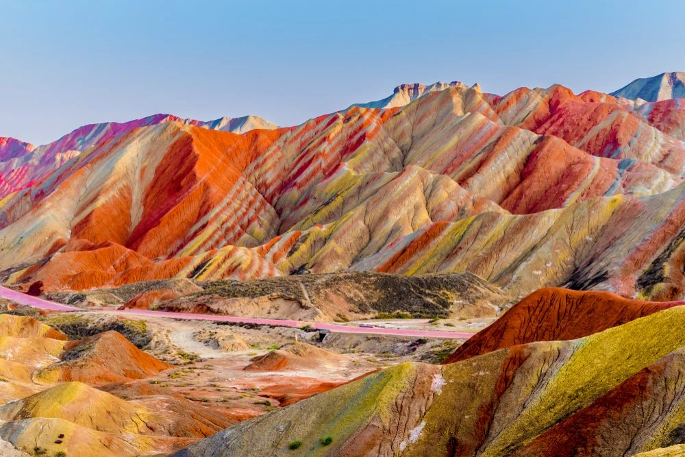 zhangye national geopark